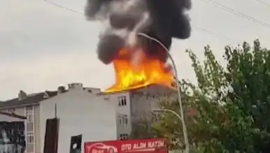 Şehrin Kalbinde Büyük Bina Yangını!